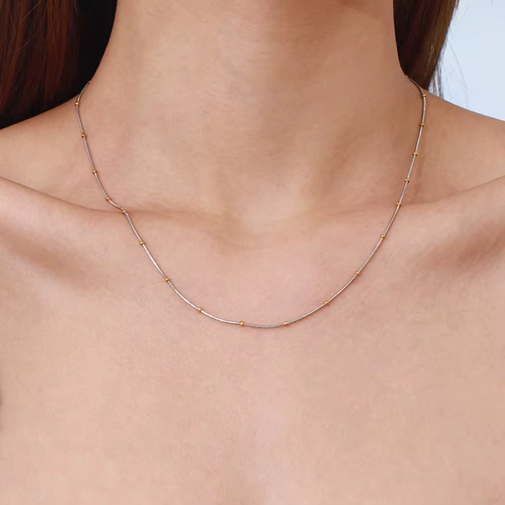 J&D 18K Gold Stainless Steel Elegant Fashion Jewelry...
